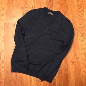 Express v neck wool sweater